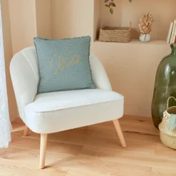 ATMOSPHERA Coussin brodé "Wild" Outlet