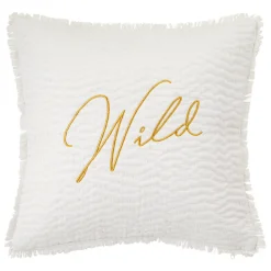 ATMOSPHERA Coussin brodé "Wild" Discount