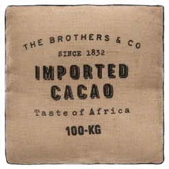 ATMOSPHERA Coussin de sol "Cacao" Sale