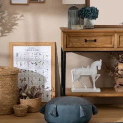 ATMOSPHERA Coussin de sol "Little cottage Online