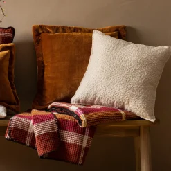 ATMOSPHERA Coussin flanelle "Cuddly" Best