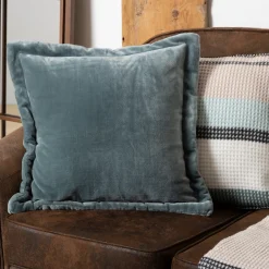 ATMOSPHERA Coussin flanelle "Cuddly" New