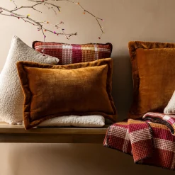 ATMOSPHERA Coussin flanelle 