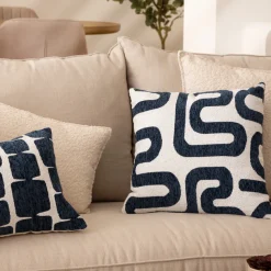 ATMOSPHERA Coussin jacquard "Safina" Hot