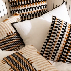 ATMOSPHERA Coussin "Linah", coton Best