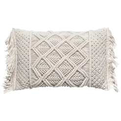 ATMOSPHERA Coussin "Macramé" Outlet
