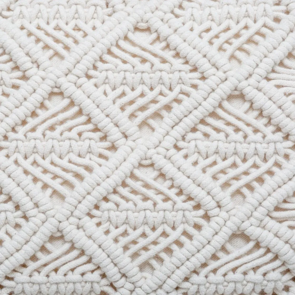 ATMOSPHERA Coussin "Macramé" Outlet