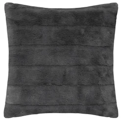 ATMOSPHERA Coussin "Manoir", fausse fourrure Clearance