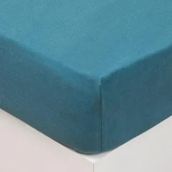 ATMOSPHERA Drap-housse, coton lavé Hot