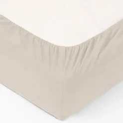 ATMOSPHERA Drap-housse, coton lavé Clearance