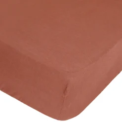 ATMOSPHERA Drap-housse "Linah", lin lavé Discount