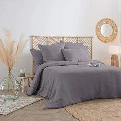 ATMOSPHERA Drap-housse "Linah", lin lavé Outlet
