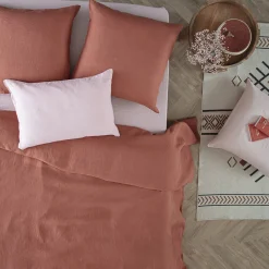 ATMOSPHERA Drap-housse "Linah", lin lavé Sale