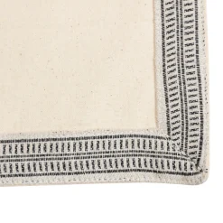 ATMOSPHERA Ensemble nappe et 6 serviettes 