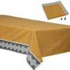 ATMOSPHERA Ensemble nappe et 6 serviettes "Inuit", coton