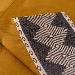 ATMOSPHERA Ensemble nappe et 6 serviettes 