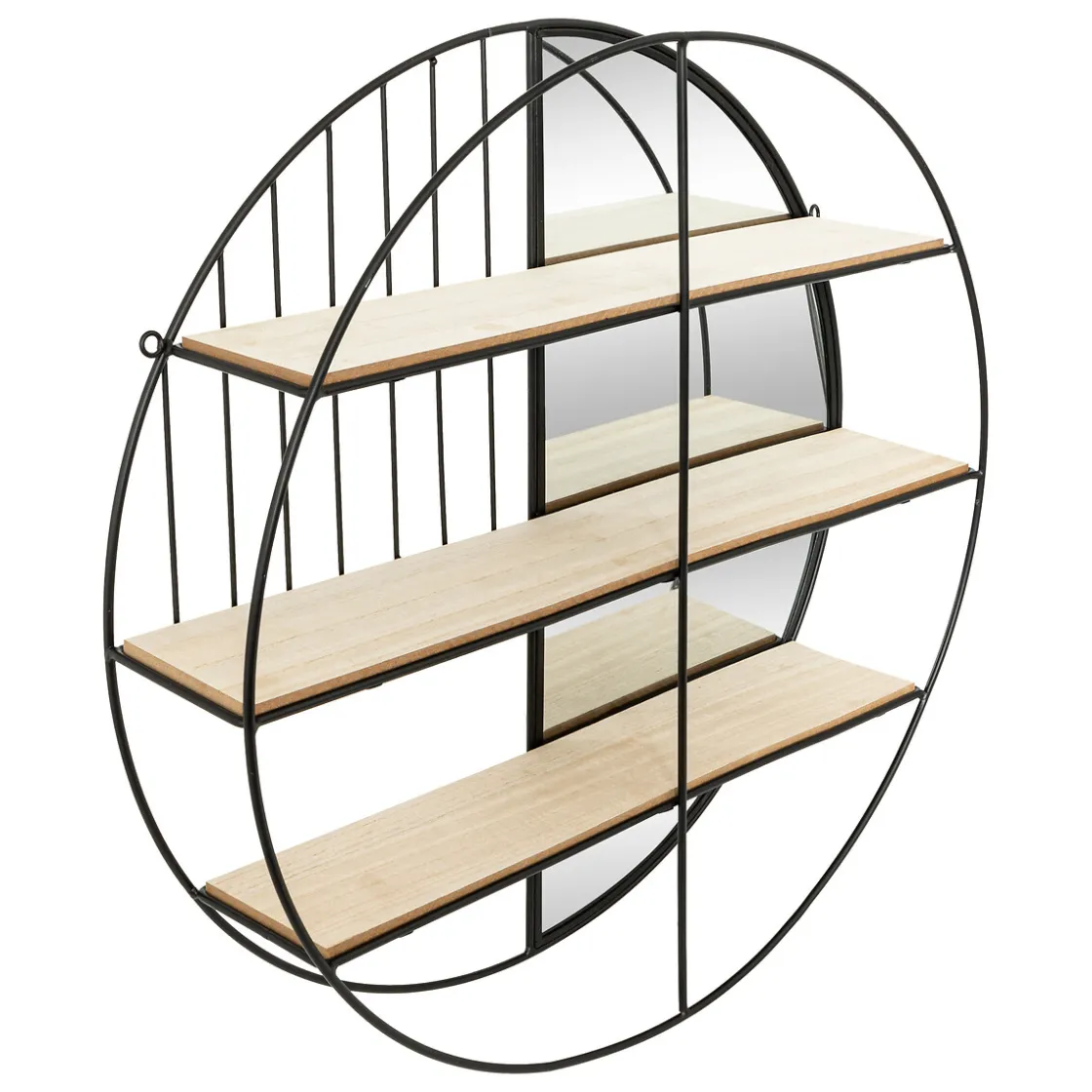 ATMOSPHERA Etagère murale avec miroir "Zina" New