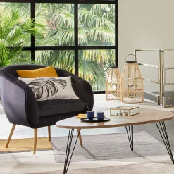 ATMOSPHERA Fauteuil Gris 