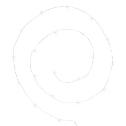 ATMOSPHERA Guirlande 20 microLED à pile New