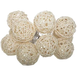 ATMOSPHERA Guirlande LED 10 boules, pile Online