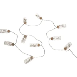 ATMOSPHERA Guirlande LED 10 fleurs, pile Hot