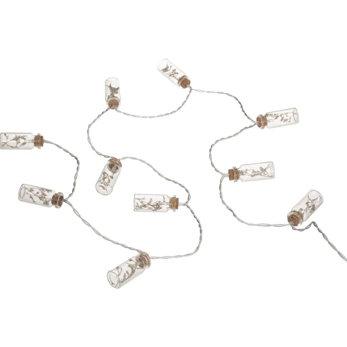 ATMOSPHERA Guirlande LED 10 fleurs, pile Hot