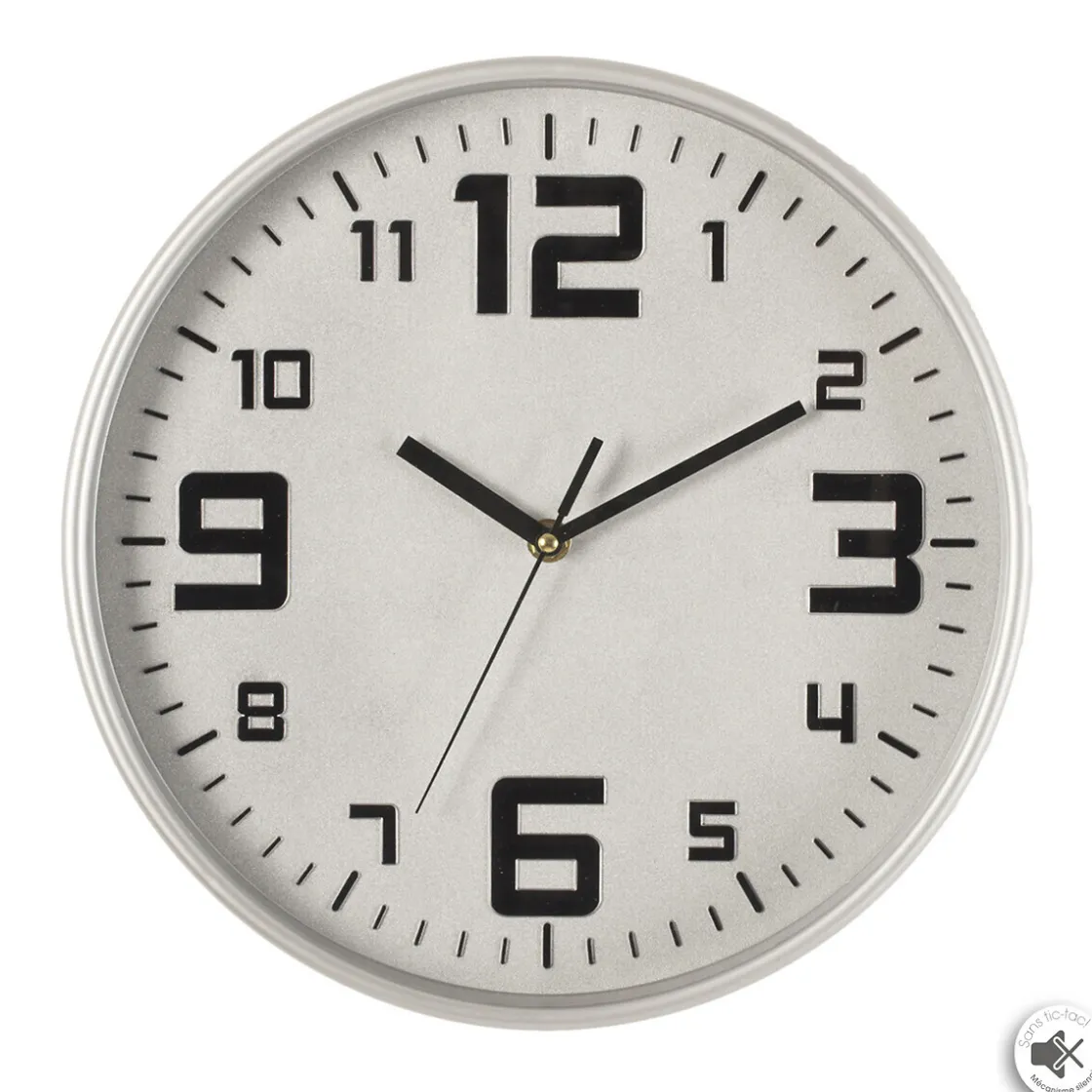 ATMOSPHERA Horloge argent "Elian" Outlet