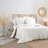 ATMOSPHERA Housse de couette "Linah", lin lavé Clearance