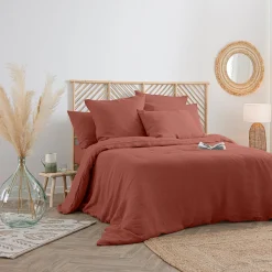 ATMOSPHERA Housse de couette "Linah", lin lavé Online