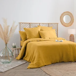 ATMOSPHERA Housse de couette "Linah", lin lavé Best