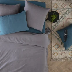 ATMOSPHERA Housse de couette "Linah", lin lavé Online