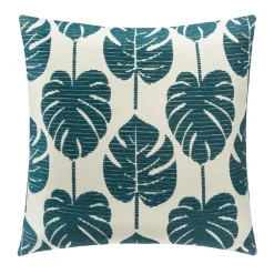 ATMOSPHERA Housse de coussin "Feuilles"
