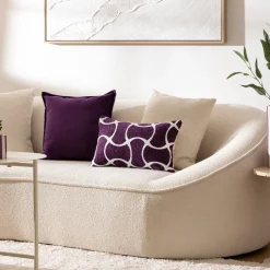 ATMOSPHERA Housse de coussin "Jeni", chenille