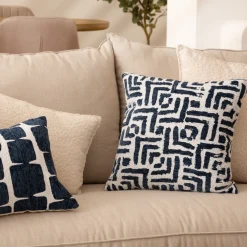 ATMOSPHERA Housse de coussin "Jeni", chenille