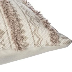 ATMOSPHERA Housse de coussin tuftée 