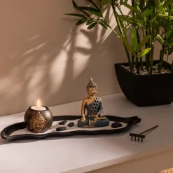 ATMOSPHERA Jardin zen bois "Shamy" Sale