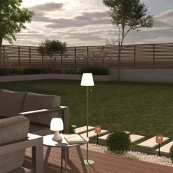 ATMOSPHERA Lampadaire d'extérieur LED 