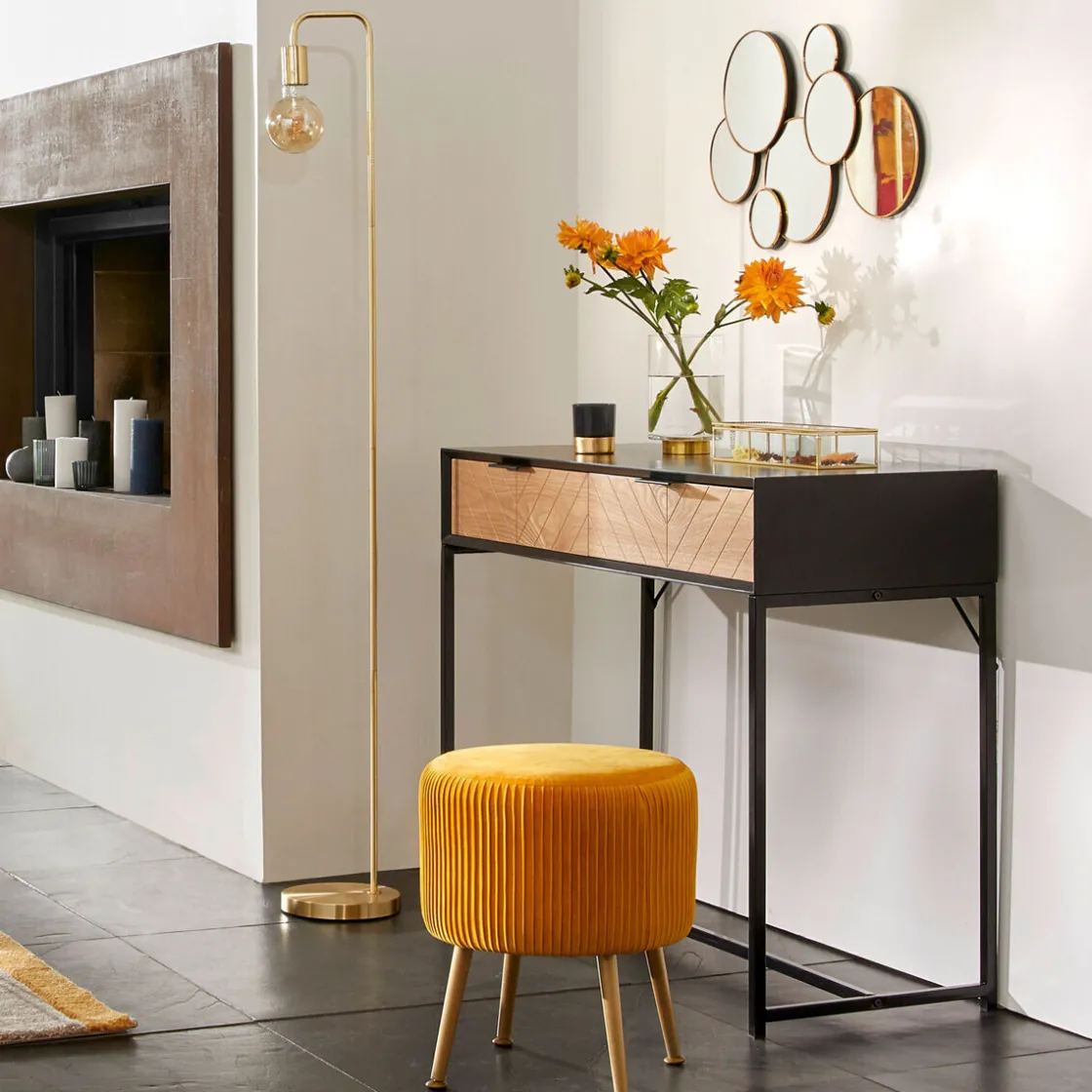 ATMOSPHERA Lampadaire "Keli", métal Online