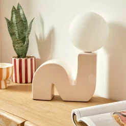 ATMOSPHERA Lampe à poser champignon Secteur "Sibil" New