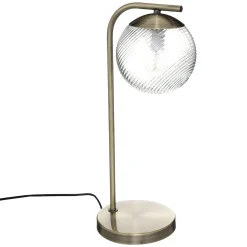 ATMOSPHERA Lampe ronde, verre Sale