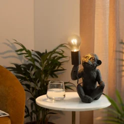 ATMOSPHERA Lampe singe, résine Outlet