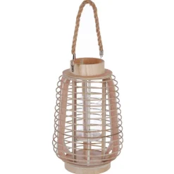ATMOSPHERA Lanterne "Rattan", rotin Discount