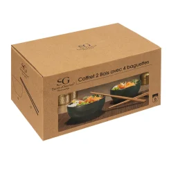 ATMOSPHERA Lot de 2 bols 