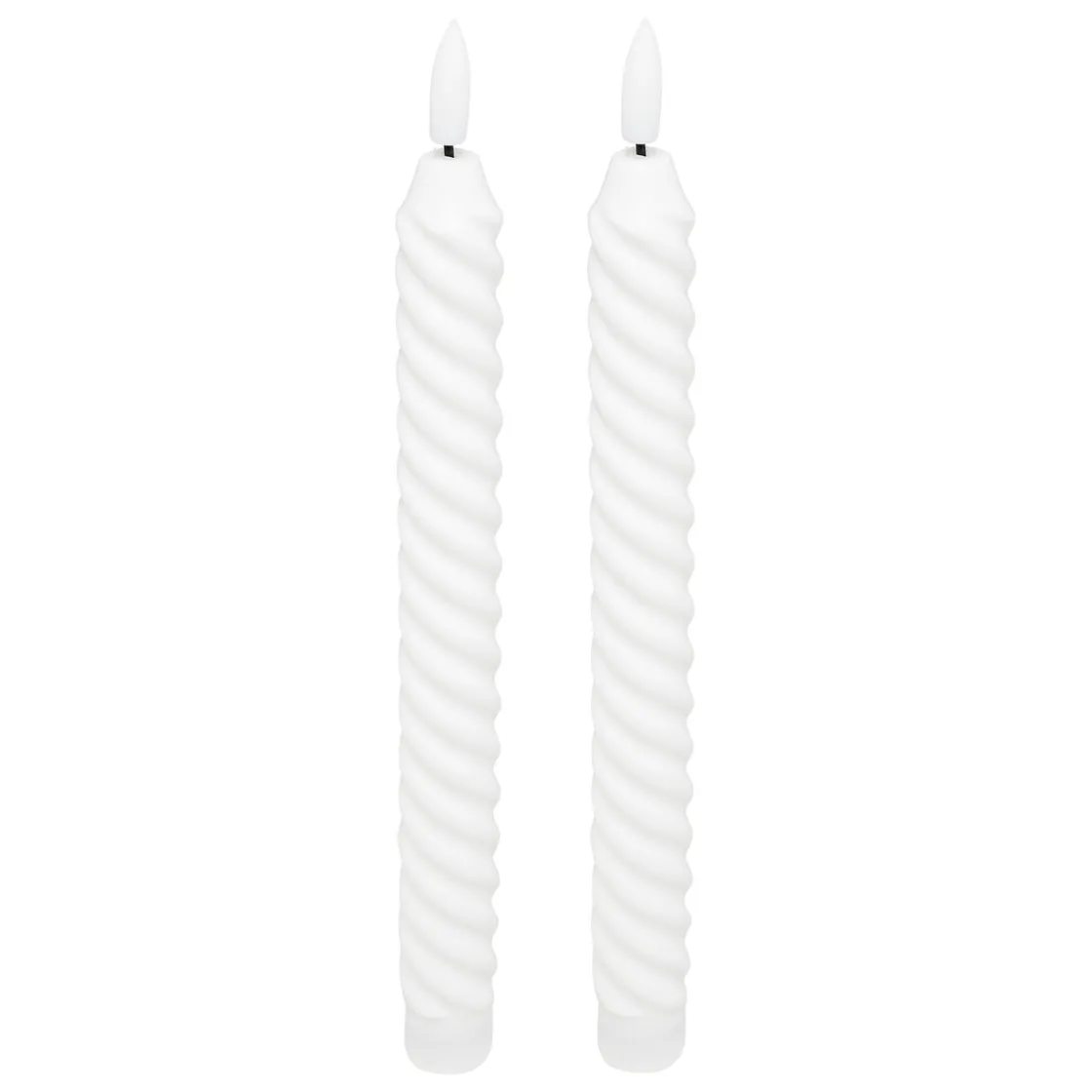 ATMOSPHERA Lot de 2 bougies bâtons LED "Twist Aloe" New