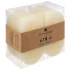 ATMOSPHERA Lot de 4 bougies rustiques Hot