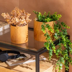 ATMOSPHERA Lot de 2 cache-pots "Sao" Hot