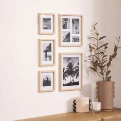 ATMOSPHERA Lot de 5 cadres photos 