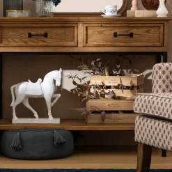 ATMOSPHERA Lot de 2 cagettes "Little cottage"