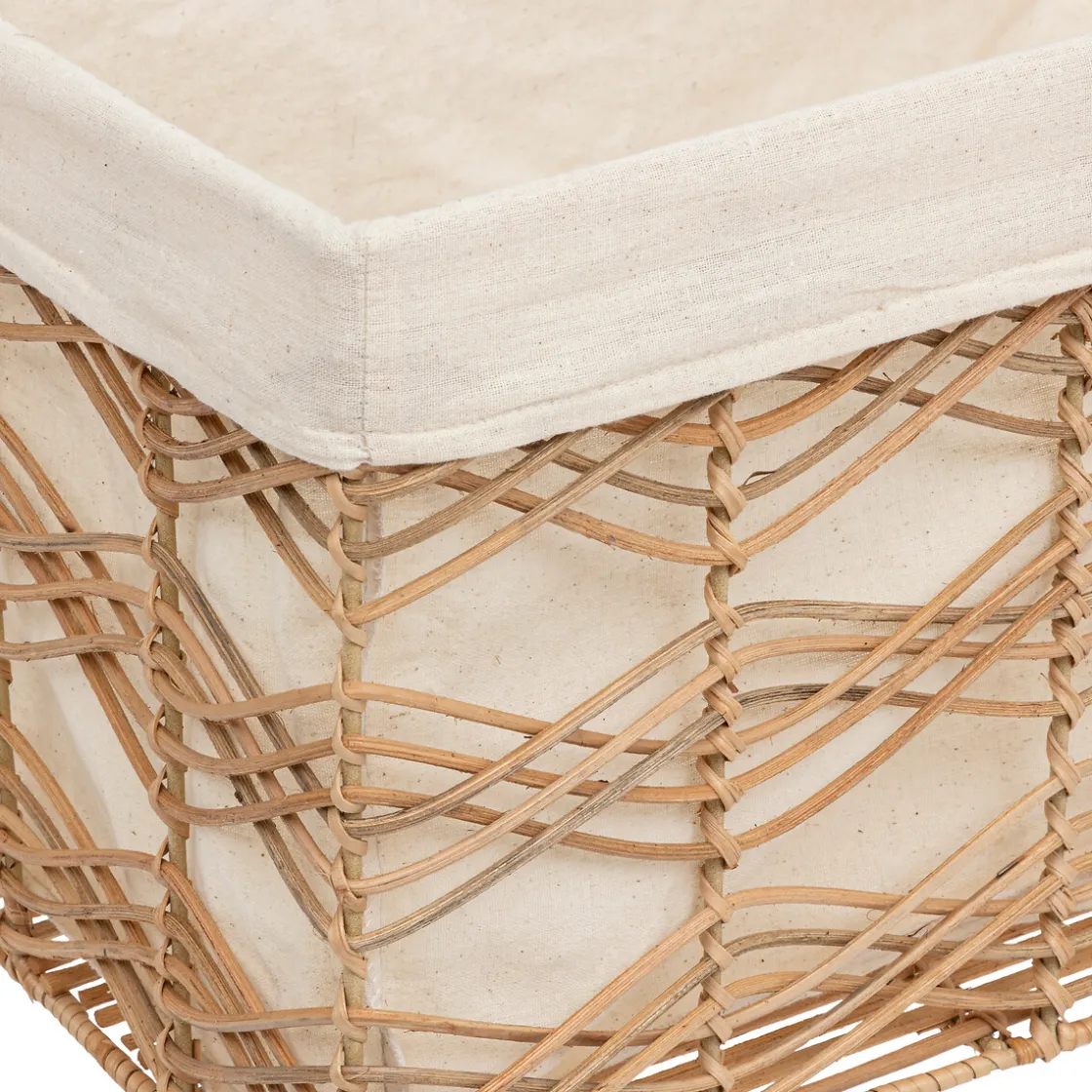 ATMOSPHERA Lot de 4 cagettes "Rosy" Best