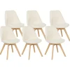 ATMOSPHERA Lot de 6 chaises "Baya" Outlet